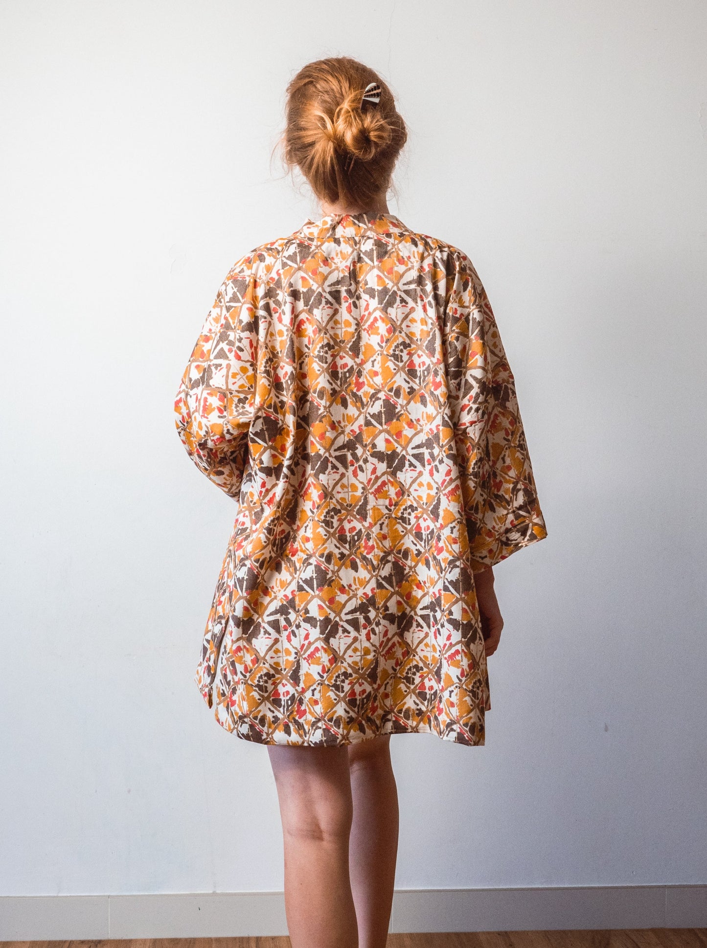 Premium Cotton Short Kimono